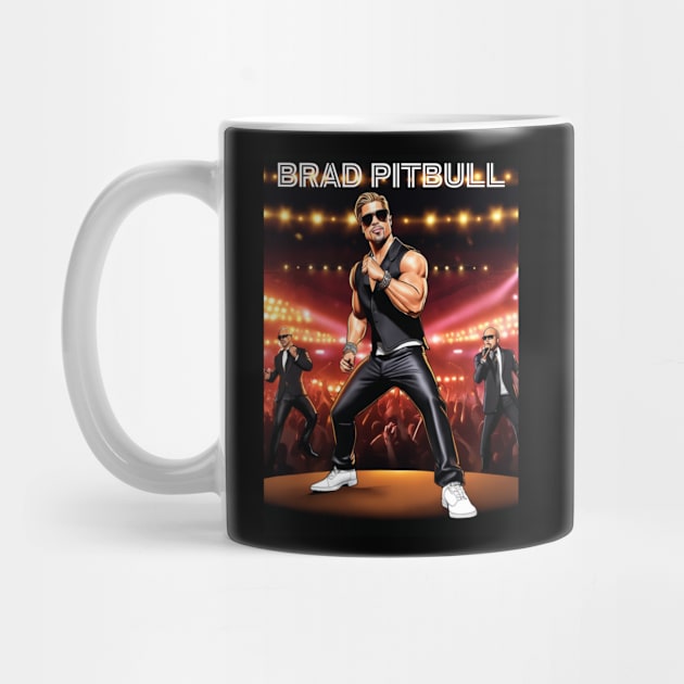 Brad Pitbull by Dorky Donkey Designs